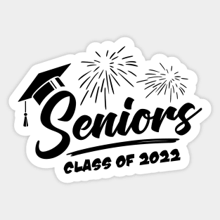 Class of 2022 seniors congratulation gift idea, School, College - Class of 2022 graduate Sticker